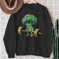 Deadlift Broccoli Gym Fitness Motivation Bodybuilding Sweatshirt Gifts for Old Women