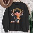 Deer Deer Costume Dirndl Costume Sweatshirt Geschenke für alte Frauen