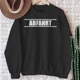 Departure Disco & Festival Departure Sweatshirt Geschenke für alte Frauen