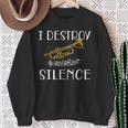 I Destroy Silence Trumpet Felpa Regalos para ancianas