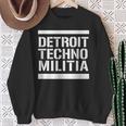 Detroit Techno Militia Sweatshirt Geschenke für alte Frauen