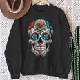 Dia De Los Muertos Decorative Mexican Head Sugar Skull Sweatshirt Geschenke für alte Frauen