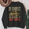 Die Rohrpost Klingelt Nur Einmal Deutsche Tiger Tank Sweatshirt Geschenke für alte Frauen