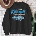 Dirndl Municholksfest Mei Dirndl Ist In Der Wäsche Sweatshirt Geschenke für alte Frauen