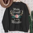 Dirndl Replacement Mein Dirndl Ist In Der Wäsche Sweatshirt Geschenke für alte Frauen