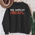 Divertente No Deploy Fridays It Felpa Regalos para ancianas