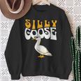 Divertente Silly Goose Untitled Goose Game Portico Goose Outfits Felpa Regalos para ancianas