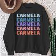 Divertido Regalo Nombre Carmela Personalizado Primer Nombre Camisa de entrenamiento Regalos para ancianas