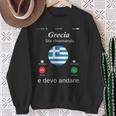 Donna Grecia Sta Chiamando E Devo Andare Grecia Con Collo A Felpa Regalos para ancianas