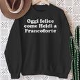 Donna Oggi Felice Come Heidi A Francoforte Con Collo A Felpa Regalos para ancianas