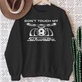 Dont Touch My Schwalbe Suhl Simme Two-Stroke Motor 2 Stroke Love Sweatshirt Geschenke für alte Frauen