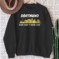 Dortmund Skyline My Love Landmark Stadium Ultras Sweatshirt Geschenke für alte Frauen