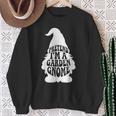 Easy Adult Halloween Costumes Pretend I'm A Garden Gnome Sweatshirt Gifts for Old Women