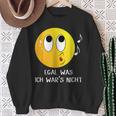 Egal Was Ich War's Nicht Witziger Lustiger Ich Nicht Spruch Sweatshirt Geschenke für alte Frauen