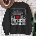 Ein Herz Für Deutsche Rraukwaren Tank Driver Military Sweatshirt Geschenke für alte Frauen