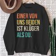 Eineron Uns Beiden Ist Klüger Als Du Retro Sweatshirt Geschenke für alte Frauen