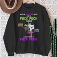 Einhorn Lustiger Witzger Frech Spruch Sprüche Sweatshirt Geschenke für alte Frauen