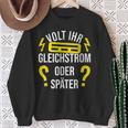 Electricians Electriciansolt Her Dc Sweatshirt Geschenke für alte Frauen