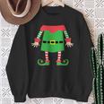 Elf Kostüm Wichtel Weihnachtself Lustige Weihnachten Sweatshirt Geschenke für alte Frauen