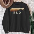 Elo Mi Vintage Evergreen Sunset Eighties Retro Sweatshirt Gifts for Old Women