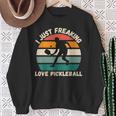 Me Encanta El Pickleballintage Me Encanta El Pickleball Camisa de entrenamiento Regalos para ancianas