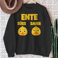 Ente Süß Sauer Lustig Witzig Koch Landwirt Sweatshirt Geschenke für alte Frauen