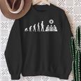 Evolution Poker Humour Joueur De Poker Homme Drole Sweater e Cadeaux pour les femmes âgées