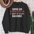 Farmacista Sempre Ragione Regalo Diverdente Felpa Regalos para ancianas