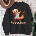 Fat Christmas Ferret For Him Sweatshirt Geschenke für alte Frauen