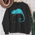 Fibonacci Chameleon Dainci I Geometria Sacra Felpa Regalos para ancianas
