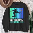 First Day Of School Schulkind 2024 Schulanfang Junge Fussball Sweatshirt Geschenke für alte Frauen