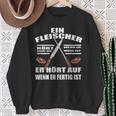 Fleischer Fleischerei Butcher Meister Sweatshirt Geschenke für alte Frauen