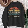 Never Forget Cassette Tape Retro 80S And 90S Sweatshirt Geschenke für alte Frauen