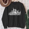 Frankfurt Am Main Skyline Frankfurter Hessen Frankfurt Sweatshirt Geschenke für alte Frauen