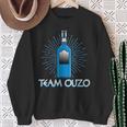 Greek Schnapps Greece Team Ouzo Sweatshirt Geschenke für alte Frauen