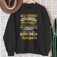 Musician Die Beste Spielen Trumpet Sweatshirt Geschenke für alte Frauen