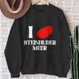 Saying Hannover Hagenburg I Love Steinhuder Meer Sweatshirt Geschenke für alte Frauen