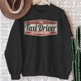 Sayingintage Taxi Driver Sweatshirt Geschenke für alte Frauen