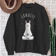 Yoga Namaste Lamaste Sweatshirt Geschenke für alte Frauen