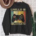Gaming Level Up Gamer Ragazzi 18 Regalo Compleanno Felpa Regalos para ancianas