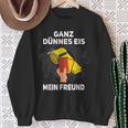 Ganz Thin Ice My Friend Schiri Referee S Sweatshirt Geschenke für alte Frauen