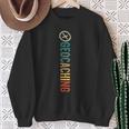 Geocaching Geocacher Geocache Motif Sweatshirt Geschenke für alte Frauen