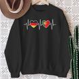 Germany And Portugal Portuguese Flag Sweatshirt Geschenke für alte Frauen