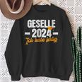 Geselle 2024 Ich Habe Fertig Gesellenprüfung Sweatshirt Geschenke für alte Frauen