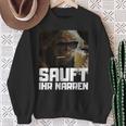 Gönndalf Sauft Ihr Narren Sweatshirt Geschenke für alte Frauen