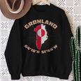 Grönland Grönland Dänemark Grönländer Thulemand Grönländisch Sweatshirt Geschenke für alte Frauen