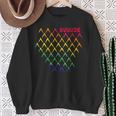 Gude Abbelwoiglas Bembel Pattern Hessen Äppler Lgbt Pride Sweatshirt Geschenke für alte Frauen