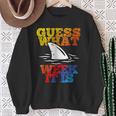Guess What Week It Is Vacation Shark Ocean Biologist Sweatshirt Gifts for Old Women