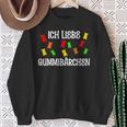 Gummy Bears Ich Liebe Gummärchen Sweatshirt Geschenke für alte Frauen