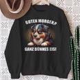 Guten Morgen Ganz Dünnes Eis Australian Shepherd Aussies Sweatshirt Geschenke für alte Frauen